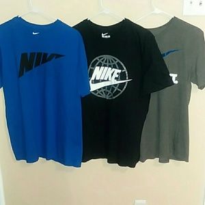 Nike shirts lot of 3 Men's Large
